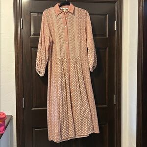 Zara Pink Midi Dress